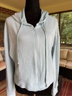 Balance Collection cropped zip hoodie